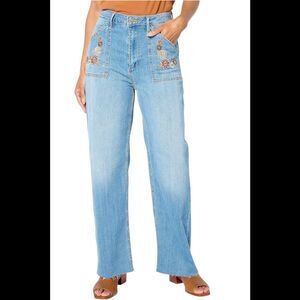 Driftwood Jeans Women's Taylor Straight Relaxed Jean Spring Neptune - Regular